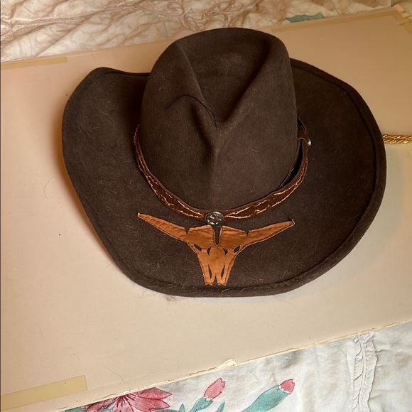 Cactus Jack by Travis Scott Brown Western Hat - Picture 1 of 3